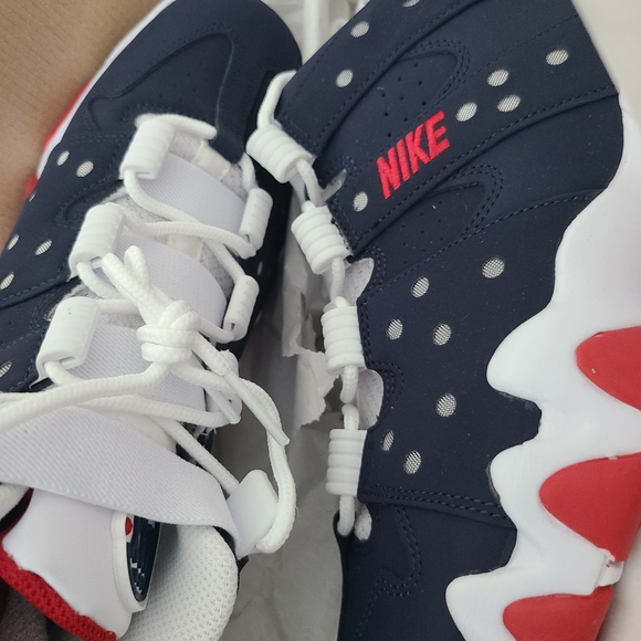 Air Max 2 Charles Barkley 94 NEW in Box Nike MEN obsidian red blue white - Picture 5 of 8